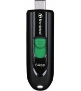 Флеш накопичувач USB Transcend JetFlash 790 64GB Type-C Black (TS64GJF790C)