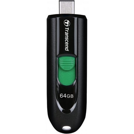 Флеш накопитель USB Transcend JetFlash 790 64GB Type-C Black (TS64GJF790C)