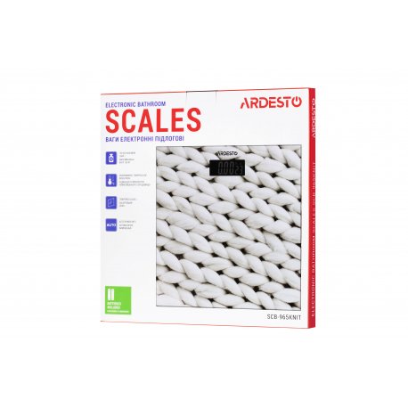 Весы напольные Ardesto Knit (SCB-965KNIT)