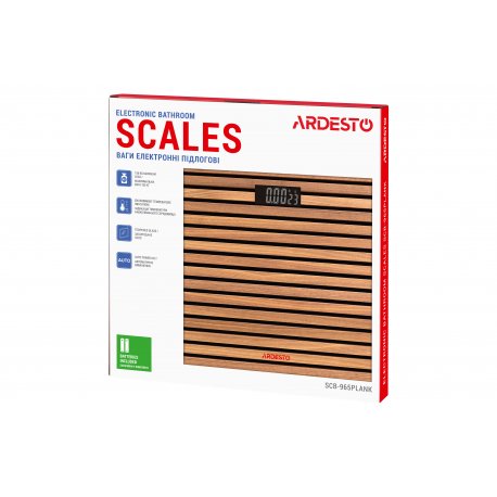 Весы напольные Ardesto Plank (SCB-965PLANK)