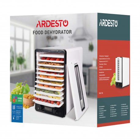 Сушарка для продуктів Ardesto White (FDB-1138)