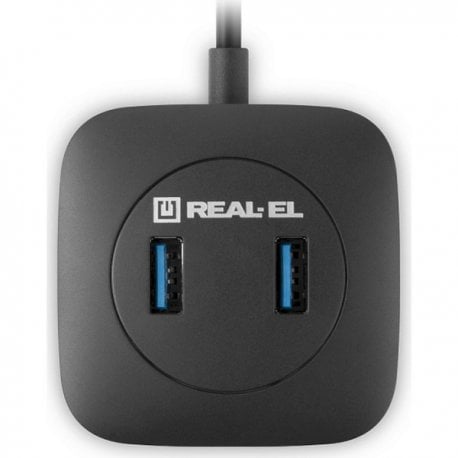 USB-хаб REAL-EL HQ-187 4 ports (EL123110010)