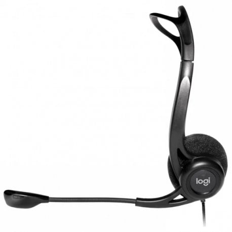 Наушники Logitech PC960 Corded Stereo Headset USB Black (L981-000100)