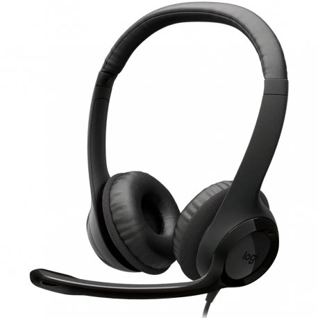 Наушники Logitech H390 USB-C Midnight Black (L981-001576)