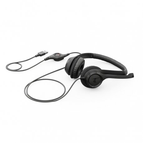 Навушники Logitech H390 USB-C Midnight Black (L981-001576)