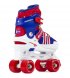 Роликовые коньки SFR Spectra размер 29-33 Blue Red (SFR200-BR)