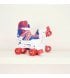 Роликовые коньки SFR Spectra размер 29-33 Blue Red (SFR200-BR)