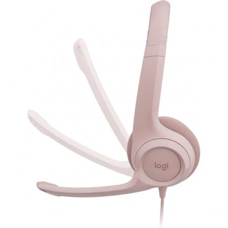 Наушники Logitech H390 Corded USB Stereo Headset Rose (L981-001281)
