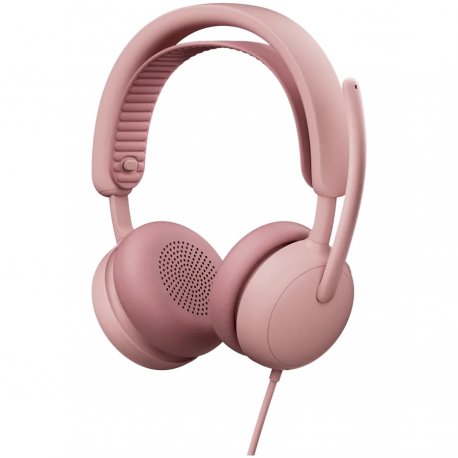 Навушники Logitech Zone Wired 2 USB Rose (L981-001620)