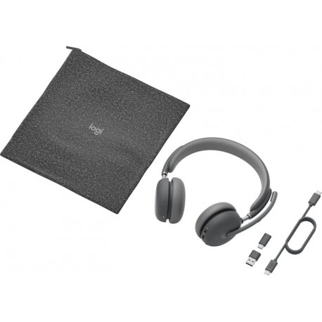 Беспроводные наушники Logitech Zone Wireless 2 UC Graphite (L981-001311)
