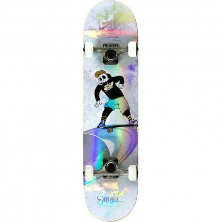 Скейтборд Enuff Skully Hologram white (ENU2110-WH)