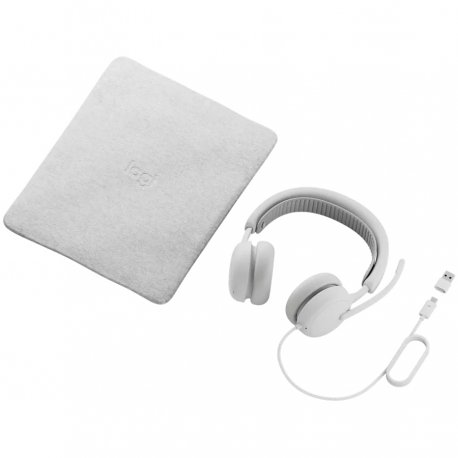 Навушники Logitech Zone Wired 2 USB White (L981-001617)