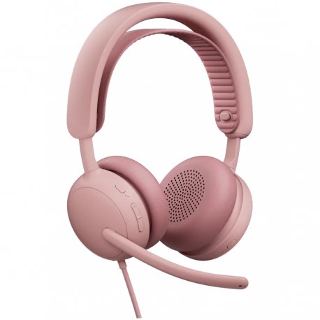 Наушники Logitech Zone Wired 2 Headset Rose (L981-001616)