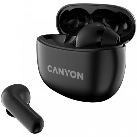 Бездротові навушники Canyon TWS-5 Bluetooth Black (CNS-TWS5B)