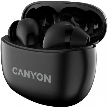 Бездротові навушники Canyon TWS-5 Bluetooth Black (CNS-TWS5B)