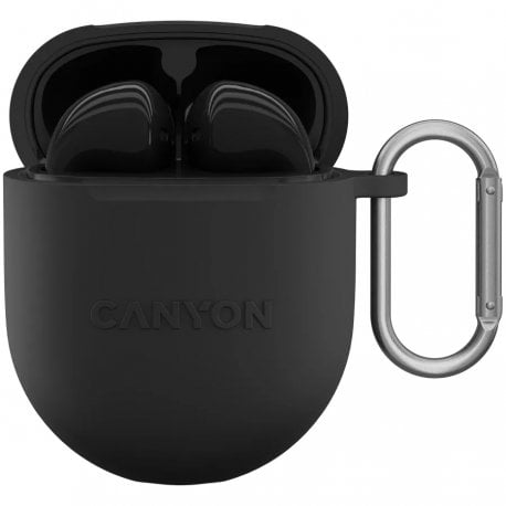 Бездротові навушники Canyon TWS-6 Black (CNS-TWS6B)