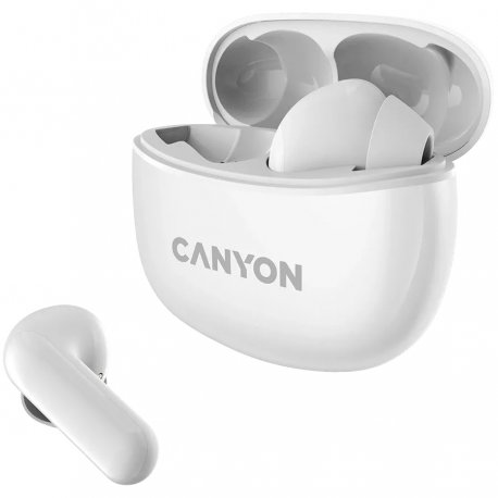 Бездротові навушники Canyon TWS-5 Bluetooth White (CNS-TWS5W)