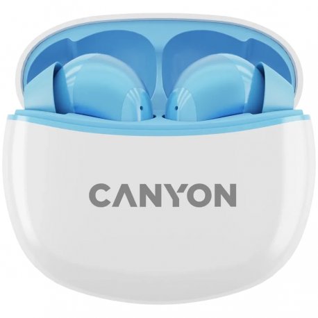 Бездротові навушники Canyon TWS-5 Bluetooth Blue (CNS-TWS5BL)