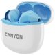 Бездротові навушники Canyon TWS-5 Bluetooth Blue (CNS-TWS5BL) Бездротові навушники Canyon TWS-5 Bluetooth Blue (CNS-TWS5BL)