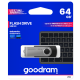 Флеш накопитель Goodram UTS3 64GB USB 3.0 Black (UTS3-0640K0R11) Флеш накопитель Goodram UTS3 64GB USB 3.0 Black (UTS3-0640K0R11)