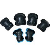 Комплект захисту Micro Shock XXL Black (MSA-PR-BK)