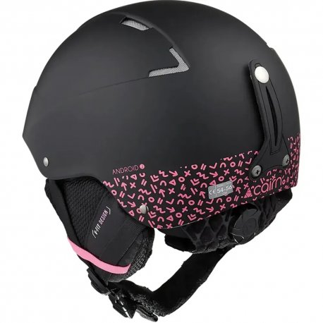 Шлем Cairn Android Graphic Jr размер 46-48 Black Pink (0606449-702)