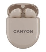 Бездротові навушники Canyon TWS-6 Beige (CNS-TWS6BE)