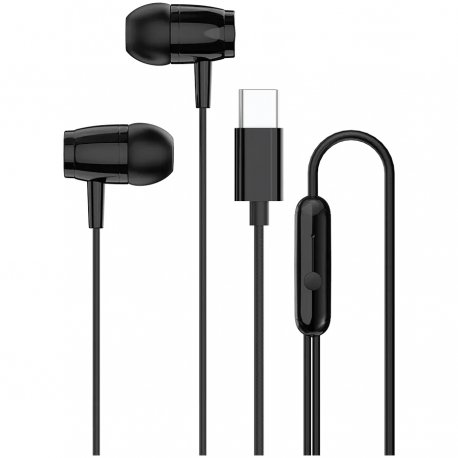 Наушники Canyon SEP-5 TYPE-C Black (CNS-CEP5B)