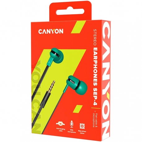 Наушники Canyon SEP-4 Black (CNS-CEP4B)