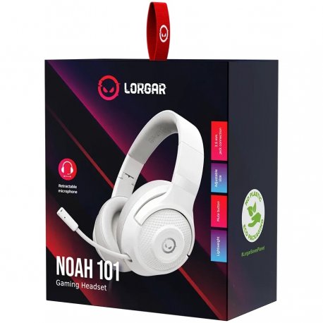 Беспроводные наушники Lorgar Noah 702 Black (LRG-GHS702)