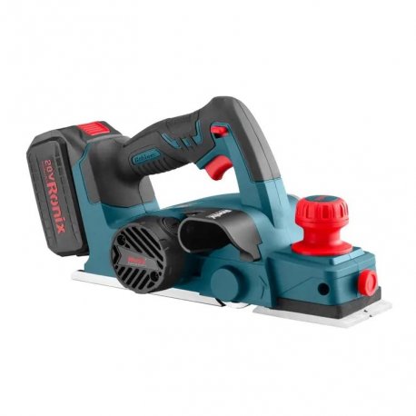 Електрорубанок акумуляторний Ronix 20В Blue (8603)