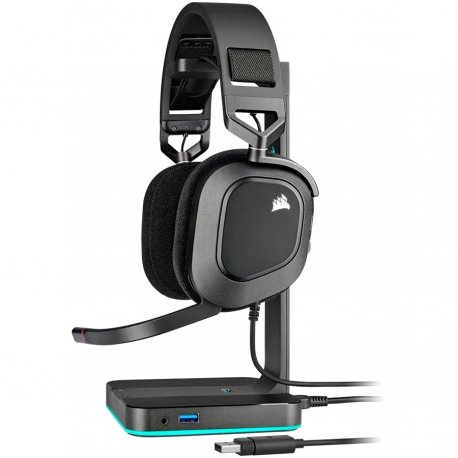 Наушники Corsair HS80 RGB Wired Gaming Headset Carbon (CA-9011237-EU)
