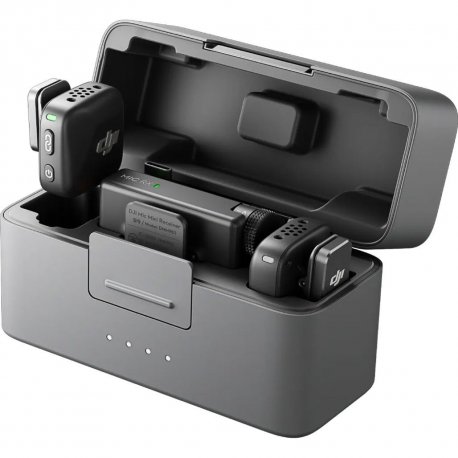 Мікрофонна радіосистема DJI Mic Mini (2 TX + 1 RX + Charging Case) (CP.RN.00000433.01) EU