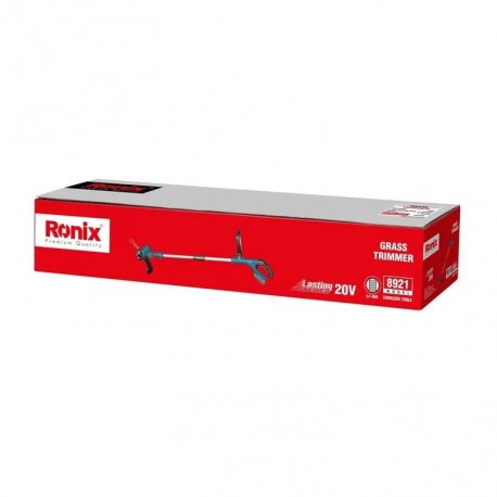 Тример Ronix 20В без батареї Blue (8921)