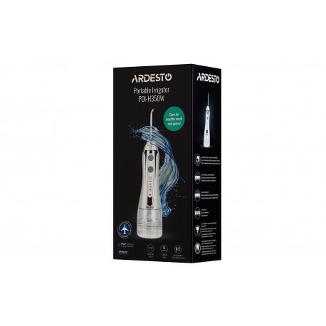 Ирригатор Ardesto портативный White (POI-H350W)