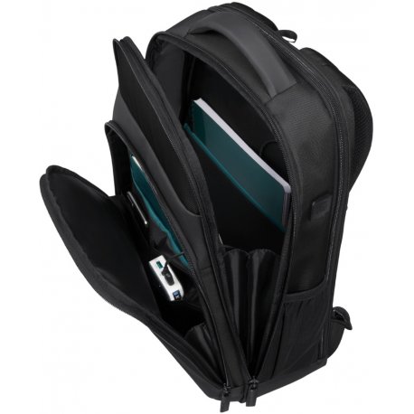 Рюкзак для ноутбука 15 6 Samsonite Mysight USB-порт поліестер 19л чорний