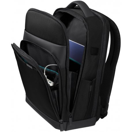 Рюкзак для ноутбука 15 6 Samsonite Mysight USB-порт поліестер 19л чорний