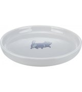 Миска Trixie для котів пласка та широка керамічна 23 см 600 мл (24802)