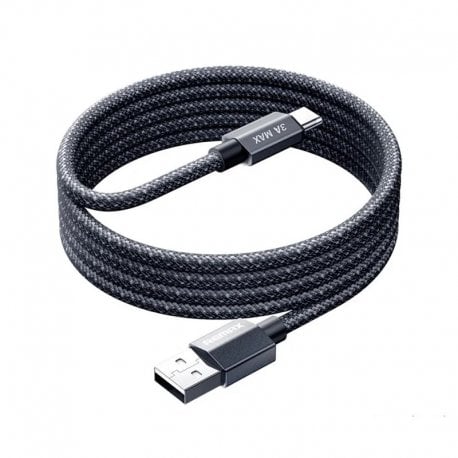 Кабель Remax Phantom Fast Charging Type-C (1.2m) Black (6954851235033)