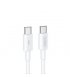 Кабель Remax Marlik Fast Charging Type-C to Type-C (2m) White (6954851215547)
