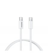 Кабель Remax Chelectricy Fast Charging Type-C to Type-C (1m) White (6954851215493)