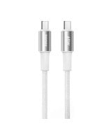 Кабель Remax WindSpeed CB25/CB23 Fast Charging Type-C to Type-C (1.2m) White (6954851216421)