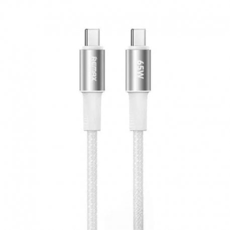 Кабель Remax WindSpeed CB25/CB23 Fast Charging Type-C to Type-C (1.2m) White (6954851216421)