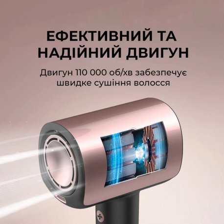 Фен Cecotec DryGlam Nano Plasma Black (A01_EU01_100150)