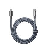 Кабель Remax Phantom CB01 Fast Charging Type-C to Type-C (1.2m) Black (6954851235071)