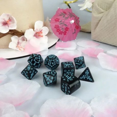 Набір кубиків Q-Workshop 20 years: Japanese Dice Set (8) (S20Y05)