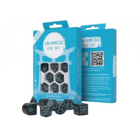 Набор кубиков Q-Workshop 20 years: Japanese Dice Set (8) (S20Y05)