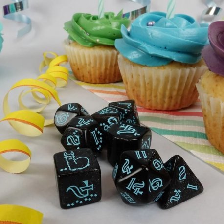 Набор кубиков Q-Workshop 20 years: Llama Dice Set (8) (S20Y04)