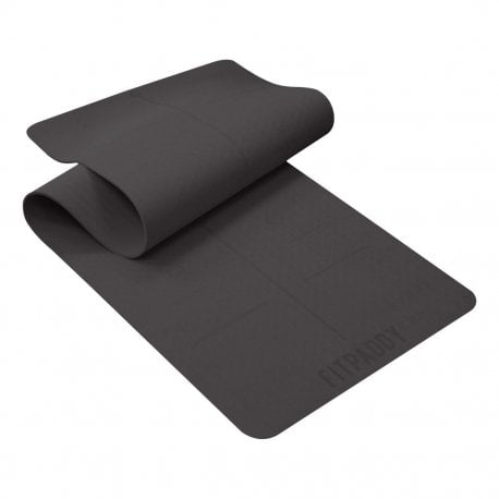 Килимок для йоги та пілатесу Fitpaddy Black (MAT01BL)