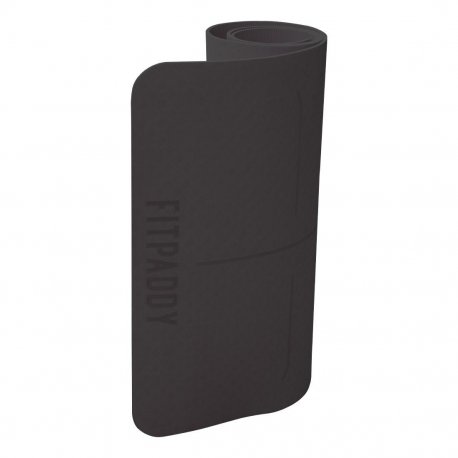 Килимок для йоги та пілатесу Fitpaddy Black (MAT01BL)